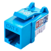 CONECTOR JACK RJ45 COLOR ROJO CAT6 - Imagen 3